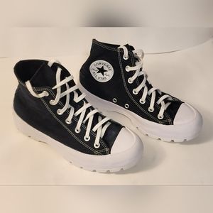 Converse Chuck Taylor All Star Lugged, Womens Size 7.5, Black